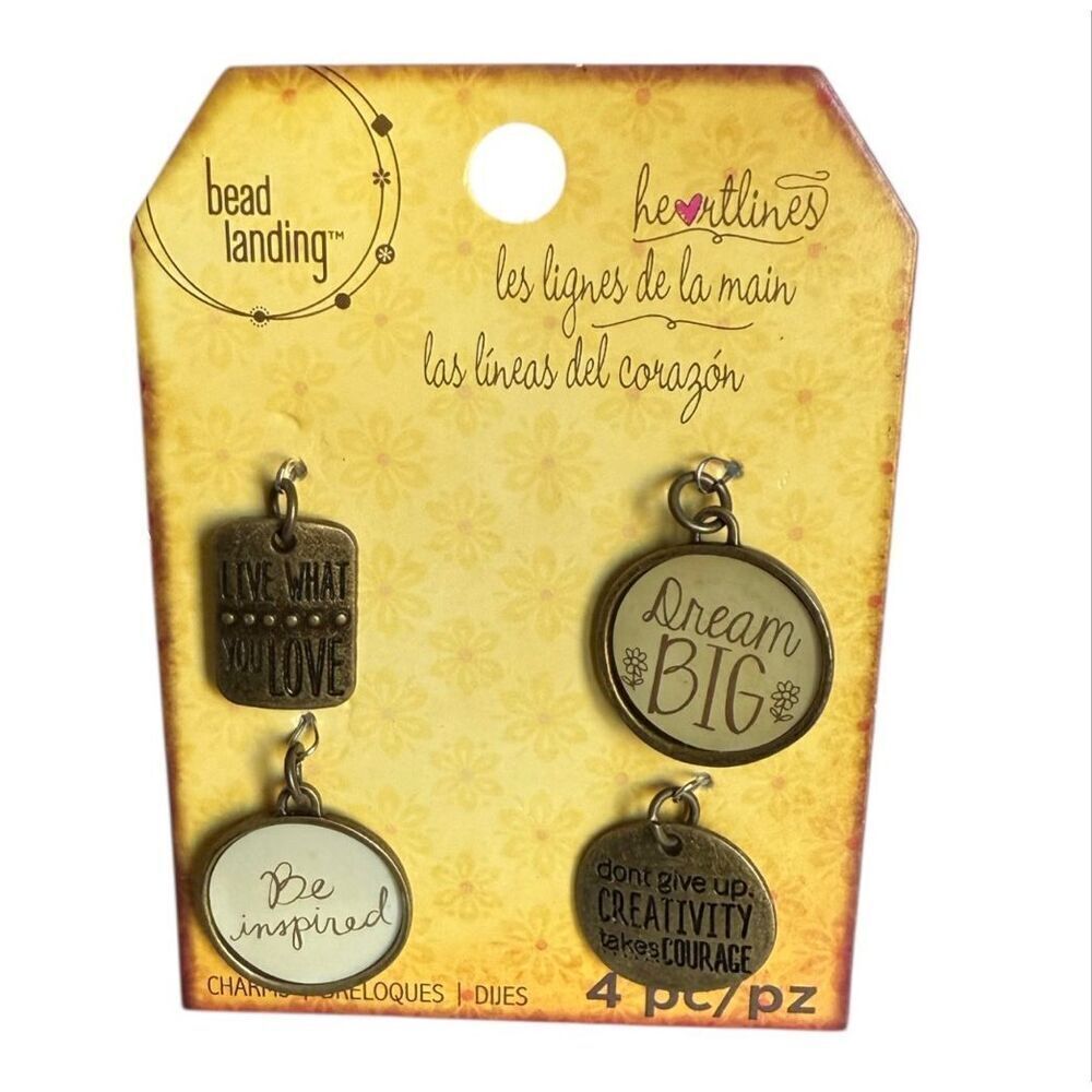 NWT Bead Landing Inspirational Collection Jewelry Making Necklace Charm Pendant